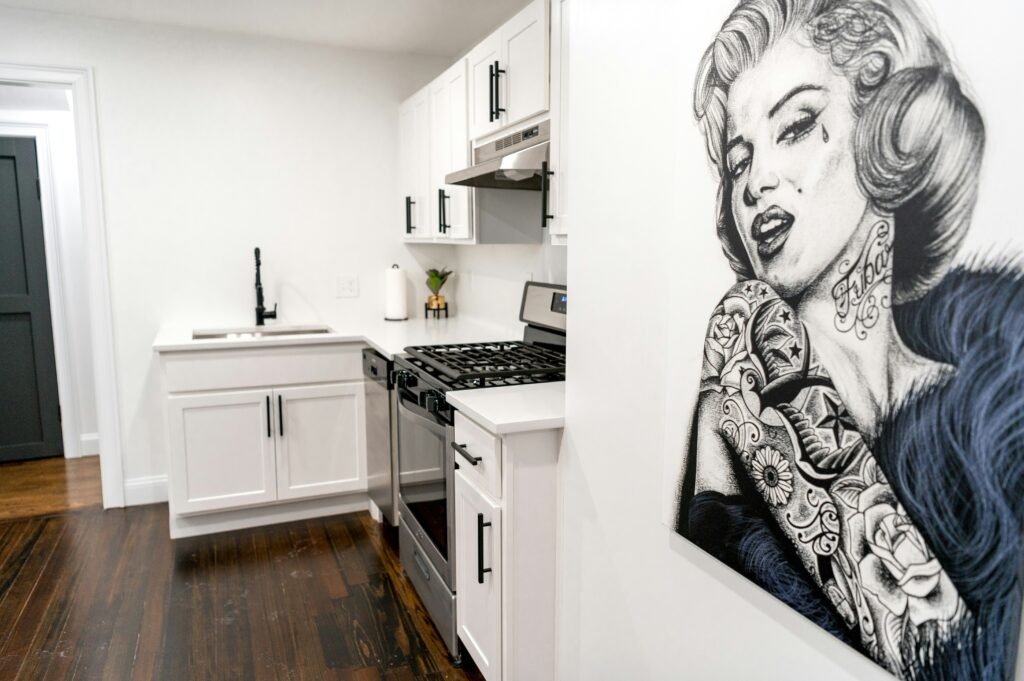 white and black zebra print textile  Wall Art Ideas for a Modern Home